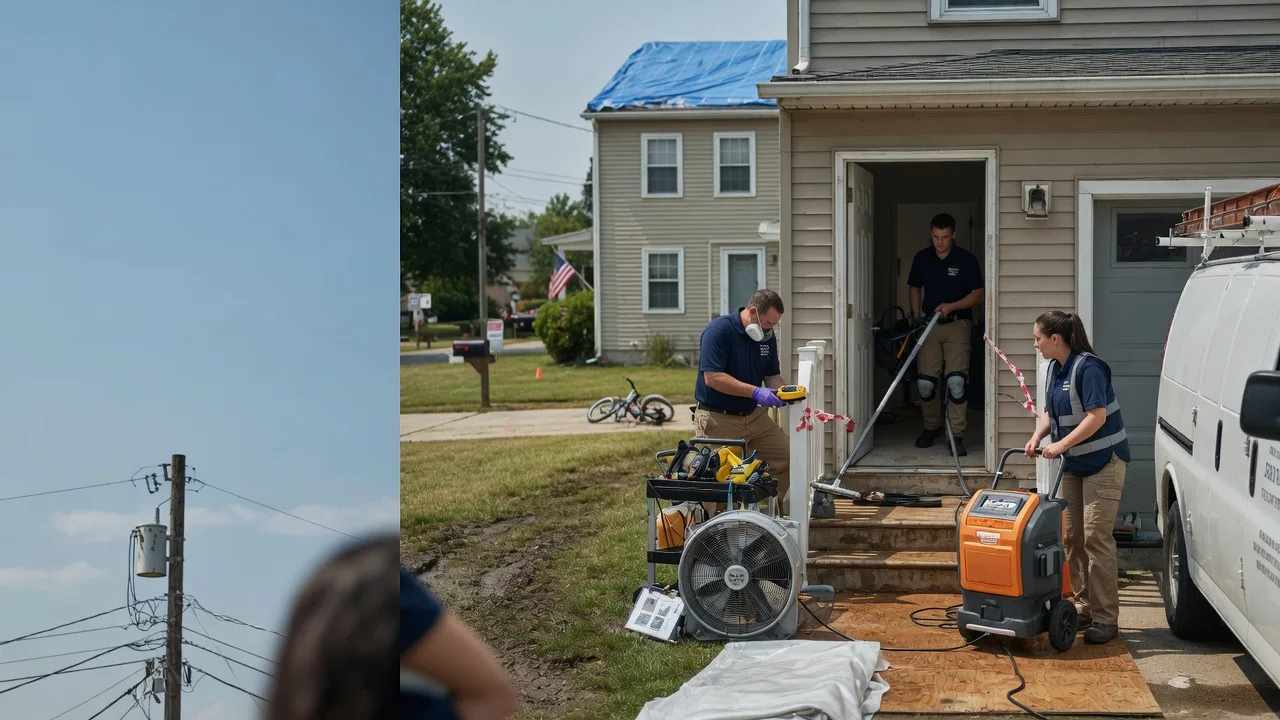 Water Damage Repair in Kunkletown, PA near me
